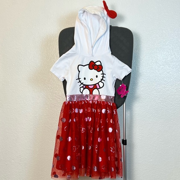 Helllo Kitty Girls Dress Size M/8 - Picture 1 of 8